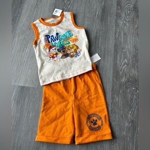 NWT Paw Patrol boys outfit